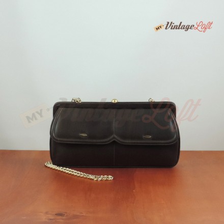 Melissa Pochette Pelle Marrone con Portamonete anni 70